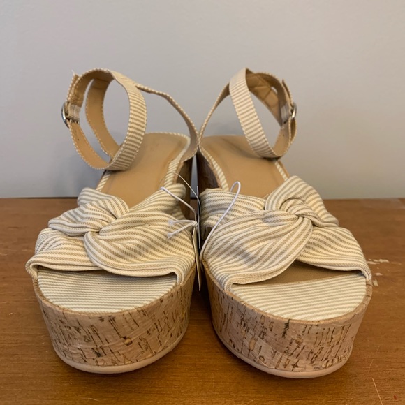 NET Universal threads platform sandals - Picture 2 of 8